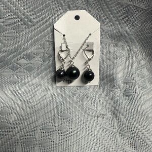 Black Edison Pearl set